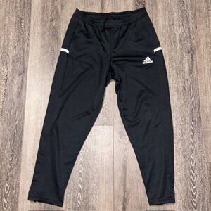 Adidas Climacool Athletic Pants Men's Black Jogger Warm up Pants w/Drawstring